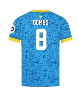 Wolves Joao Gomes #8 Maglia Gara Terza Repliche 2025-26 Maniche Corte Wolves Joao Gomes #8 Maglia Gara Terza Repliche 2025-26 Maniche Corte